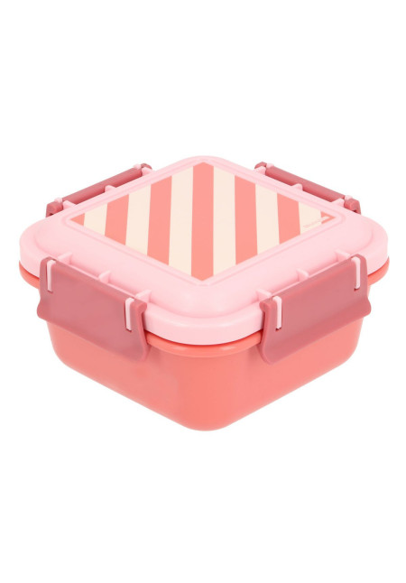 Caja Almuerzo Grande Stripes Bloom & Blush Monnëka