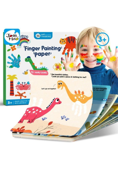 Cuaderno para pintura de dedos JARMELO