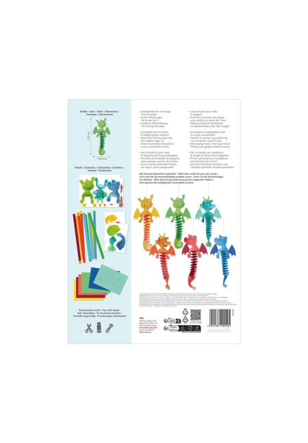 Set Creativo – Aprender a Plegar Dragones de Fuego HABA