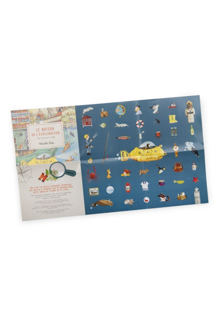 Puzzle barco El Explorador (200 piezas) MOULIN ROTY
