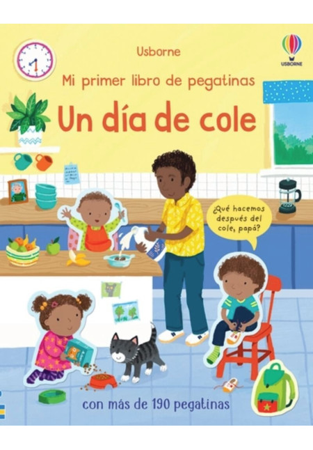 LIBRO Un Dia De Cole - Mi Primer Libro De Pegatinas LIBRO Un Dia De Cole - Mi Primer Libro De Pegatinas