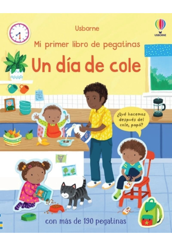 LIBRO Un Dia De Cole - Mi Primer Libro De Pegatinas