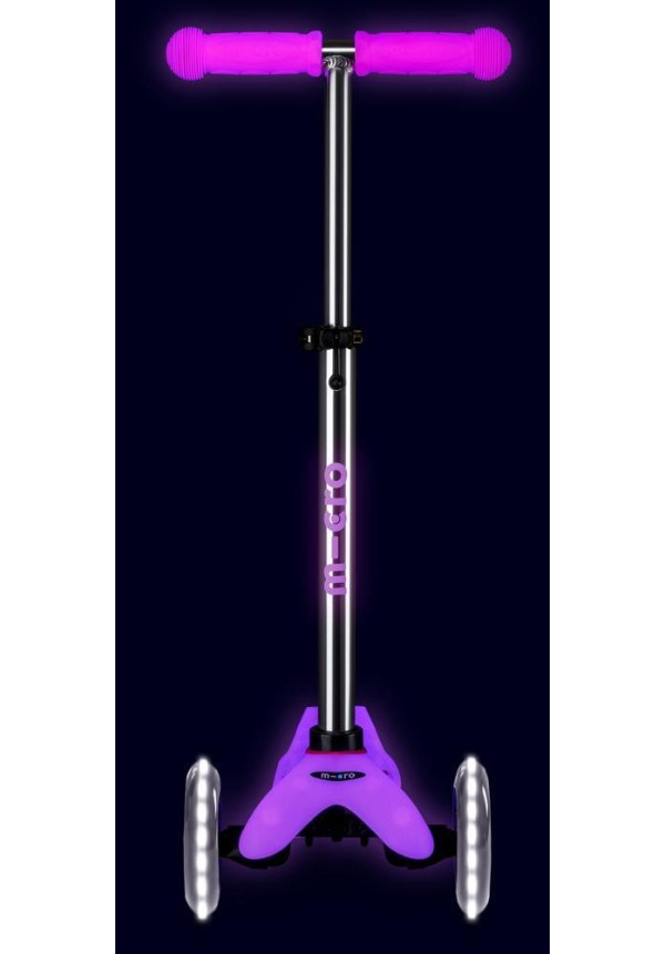 MINI MICRO DELUXE GLOW LED ROSA ESCARCHA