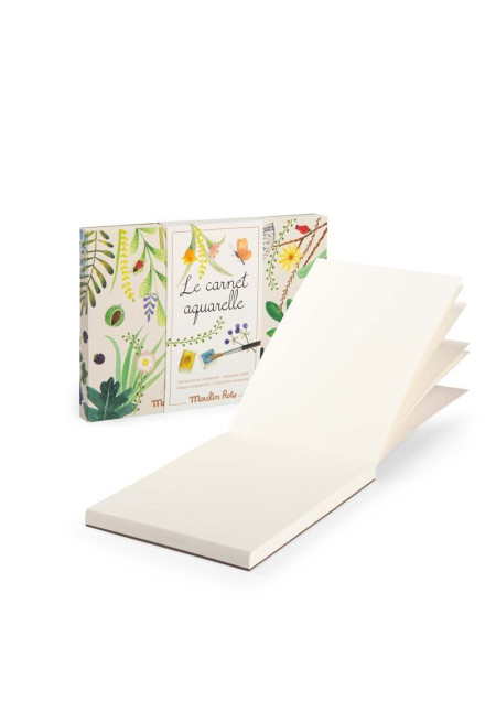 Cuaderno acuarela El Jardín de Moulin ROTY