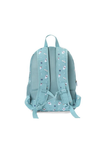 Mochila Mediana Pandas in Space + Llavero Personalizable