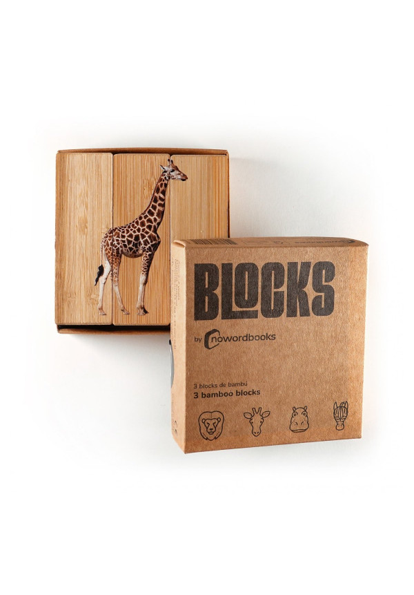 LIBRO Blocks Animales Salvajes