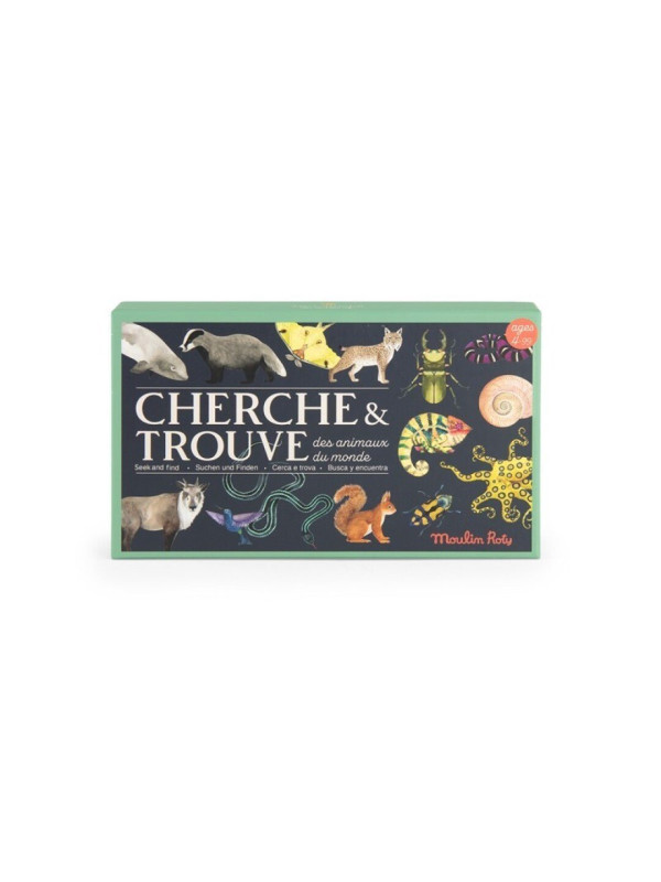  Juego Busca y Encuentra Tout autour du monde MOULIN ROTY