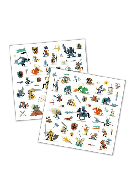 Pegatinas Caballeros DJECO
