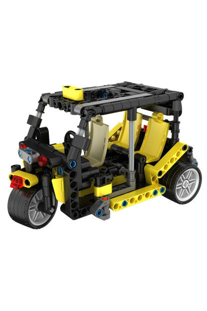 iMMaster Carretilla elevadora y coche turístico de tres ruedas 2 en 1 - 301 pzas.