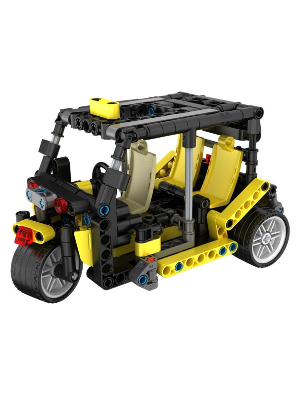 iMMaster Carretilla elevadora y coche turístico de tres ruedas 2 en 1 - 301 pzas.