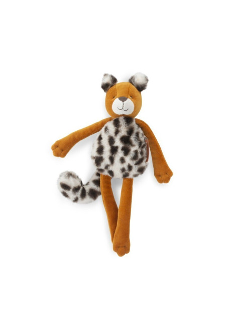 Doudou sonajero leopardo Taïgo Forêt Mawa MOULIN ROTY