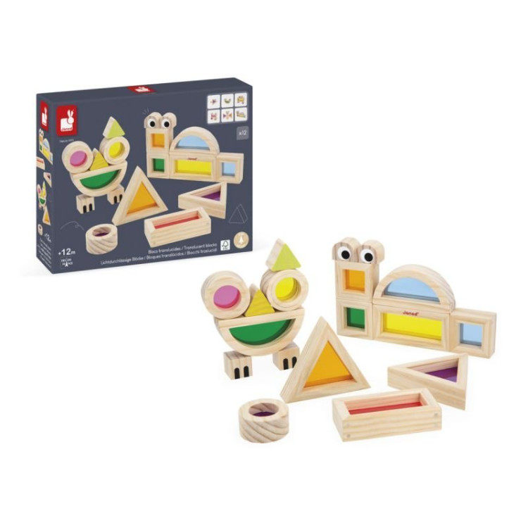 SENSORIAL - BLOQUES TRANSLÚCIDOS JANOD