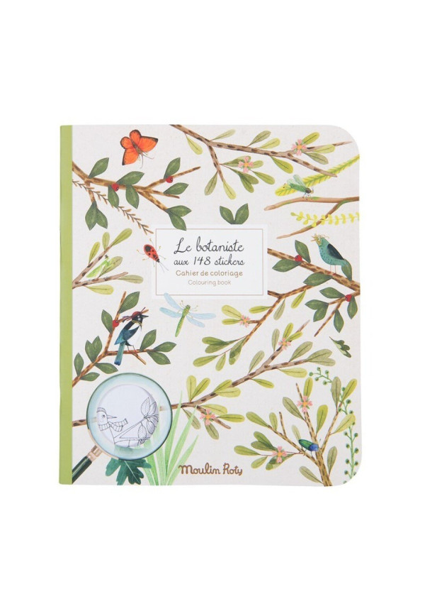 Cuaderno pegatinas El Botanista MOULIN ROTY