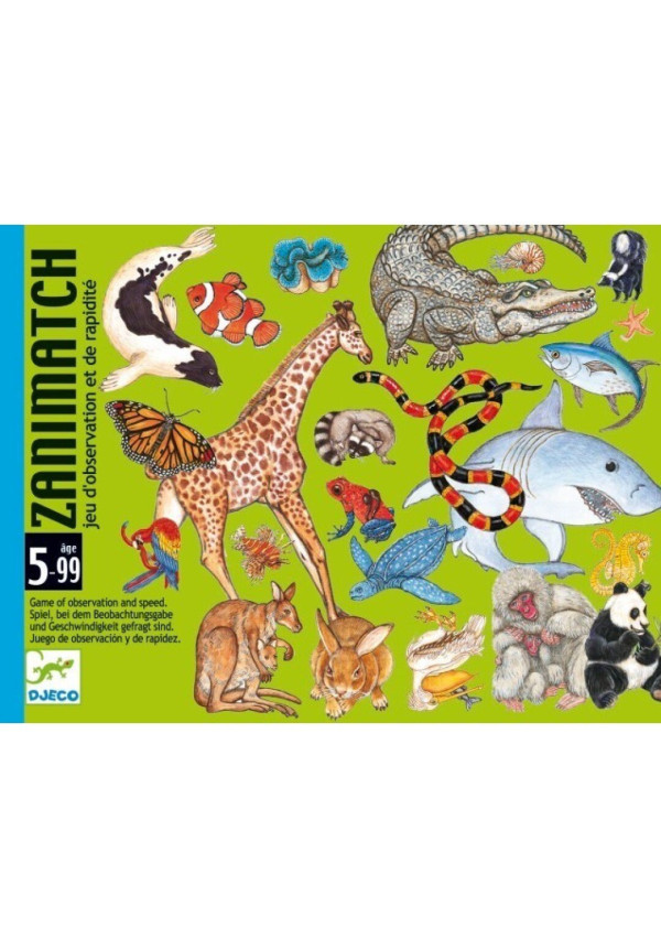  Cartas Zanimatch DJECO