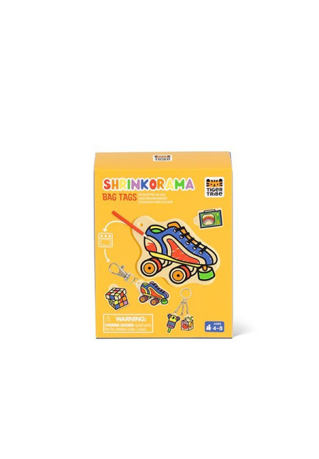 Shrinkorama Bag Tags TIGER TRIBE