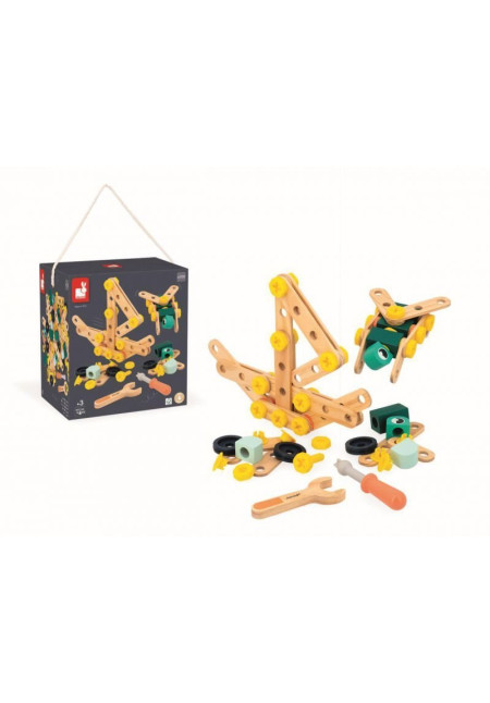 BRICO'KIDS - BOTE 100 PIEZAS JANOD