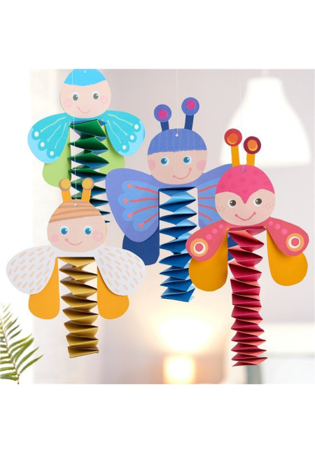 Set Creativo - Aprender a Plegar Escarabajos y Mariposas HABA