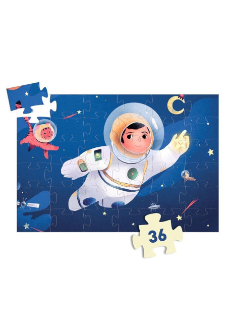 PUZZLE Silueta Astronauta DJECO