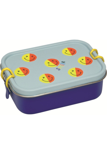Fiambrera de metal Happy Face Little Friends