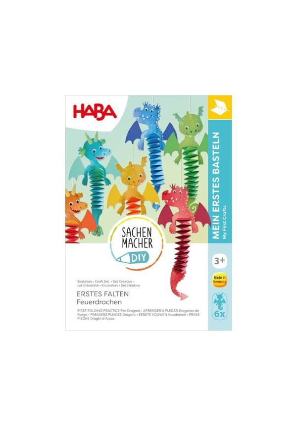 Set Creativo – Aprender a Plegar Dragones de Fuego HABA