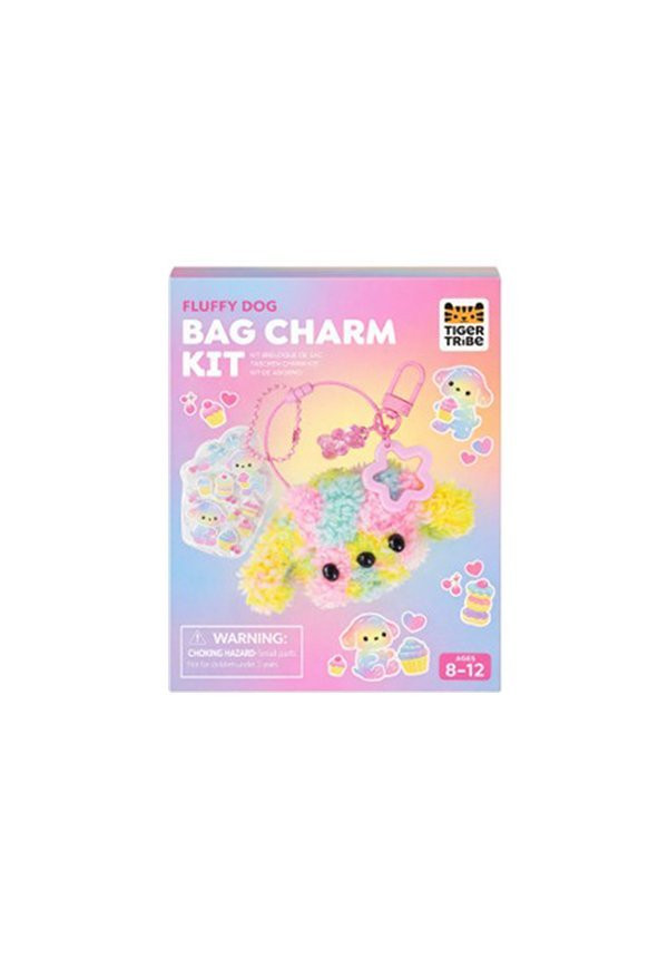 Bag Charm Kit - Fluffy dog TIGER TRIBE
