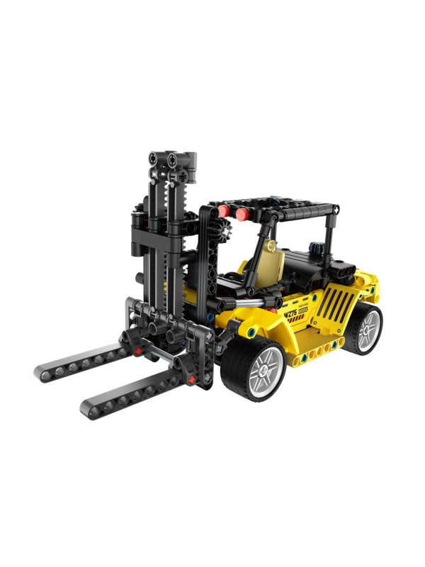 iMMaster Carretilla elevadora y coche turístico de tres ruedas 2 en 1 - 301 pzas.