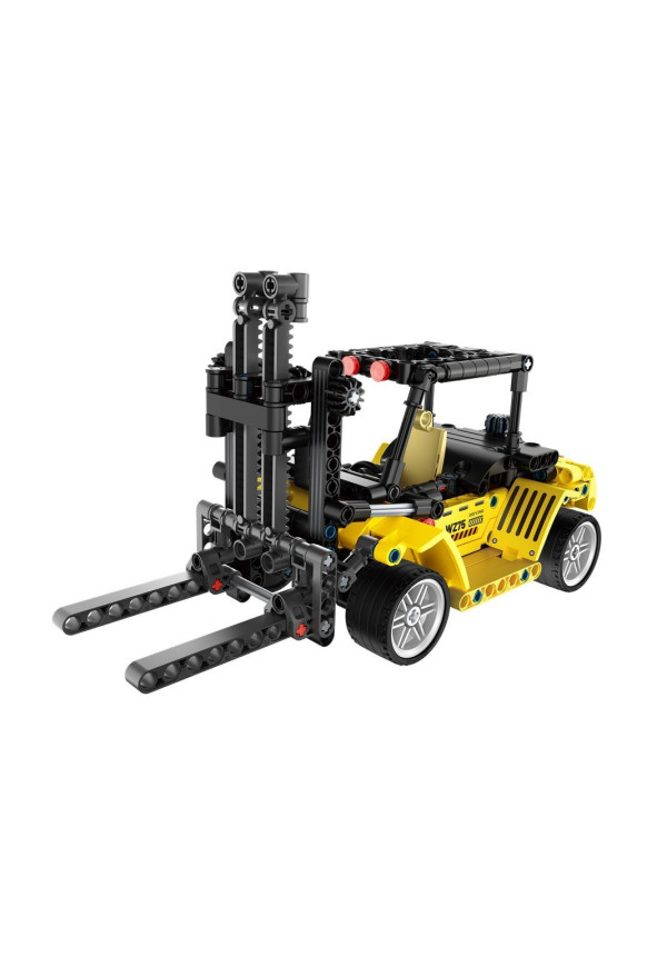 iMMaster Carretilla elevadora y coche turístico de tres ruedas 2 en 1 - 301 pzas.