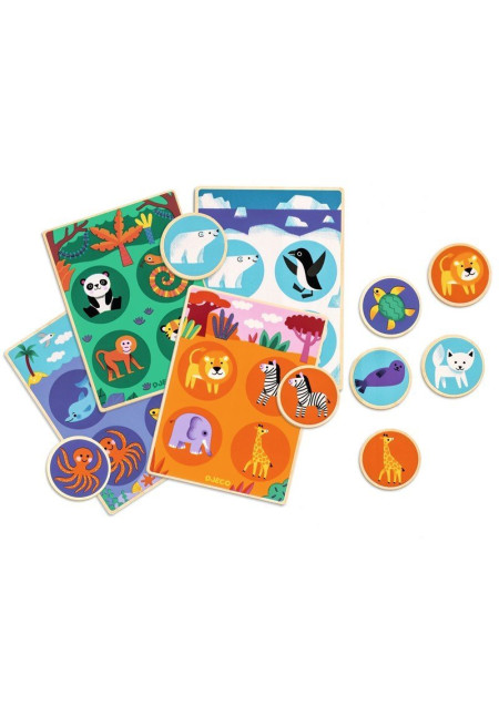 Juegos educativos Loto Wood DJECO