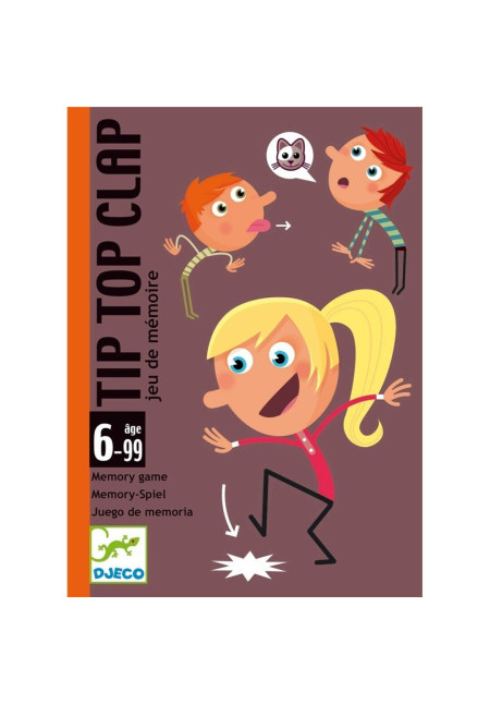 Cartas Tip Top Clap DJECO