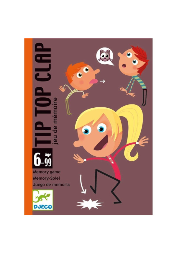 Cartas Tip Top Clap DJECO